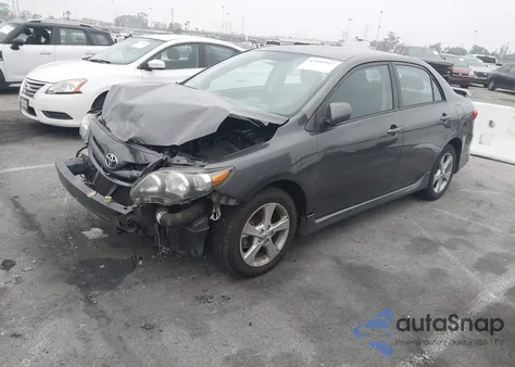 2013 Toyota Corolla S from USA, damaged, VIN 5YFBU4EE8DP222354
